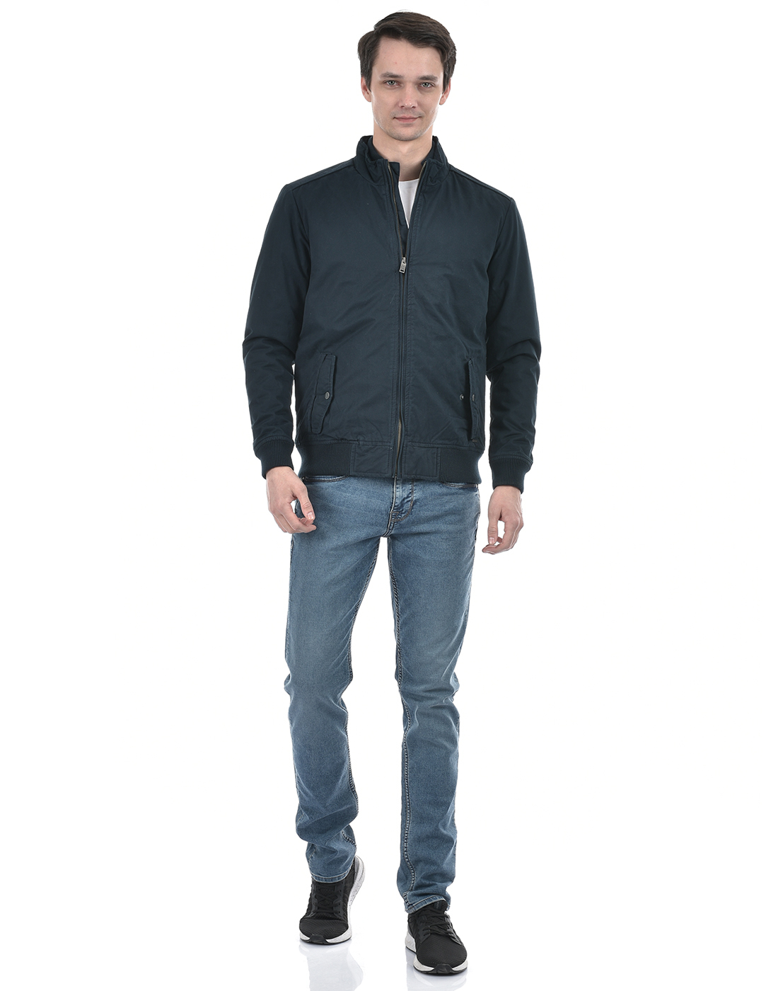 Numero Uno Men Solid Navy Jacket